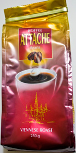 Кофе в зернах Attache (Атташе) Кофе в зернах Attache (Атташе)