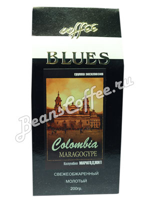 Кофе Blues молотый Colombia Maragogype 200 гр