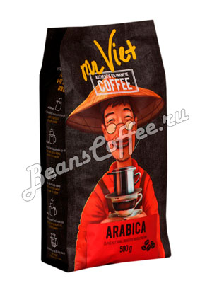 Кофе Mr Viet в зернах Арабика 500 гр