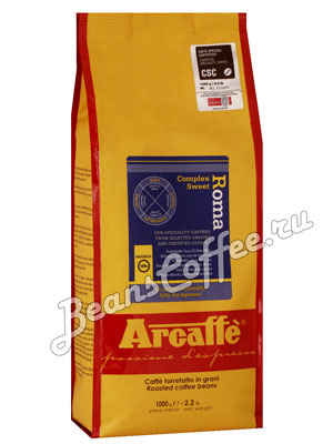 Кофе Arcaffe в зернах Roma 1 кг