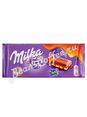 Шоколад Milka Chips ahoy 100 гр