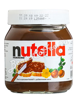 Паста Nutella шоколадная 630 гр