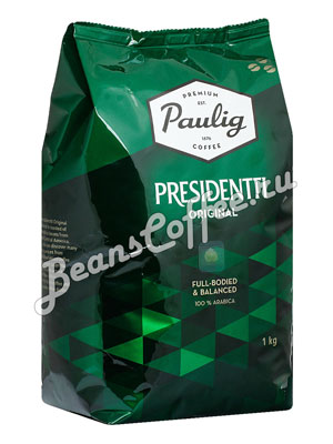 Кофе Paulig Presidentti Original в зёрнах 1 кг