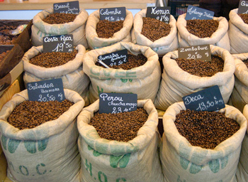 Весовой кофе в зернах