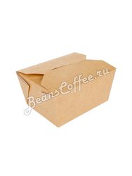 Бумажный контейнер Fold Box, Краф 600 мл 130*110*65 (50шт)