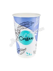 Стакан бумажный Паперскоп Coffee Pastel Thermo 400 мл D80 (18 шт)