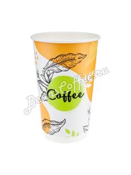 Стакан бумажный Паперскоп Coffee Pastel Thermo 400 мл D80 (18 шт)