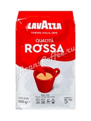 Кофе Lavazza в зернах Rossa 1 кг в.у.