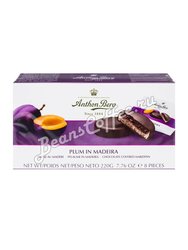 Anthon Berg Шоколадные конфеты с марципаном слива в мадейре 220 г