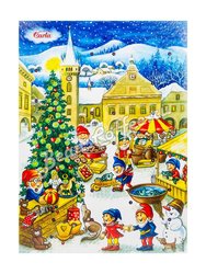 Шоколад Carla Рождественский календарь молочный 50 г