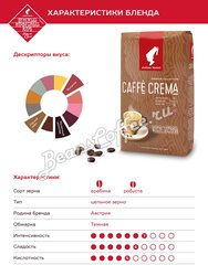 Кофе Julius Meinl  в зернах Caffe Crema 1 кг Премиум коллекция