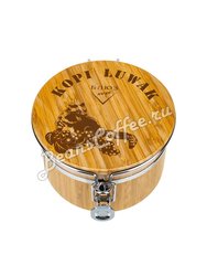 Кофе Блюз Копи Лювак в зернах подарочный 100 г (дерево)