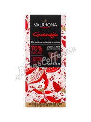 Шоколад Valrhona Гуанара горький (70%) 70 г  плитка