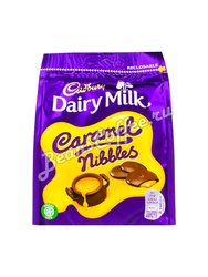 Конфеты шоколадные Cadbury Caramel Nibbles Bag 120 г