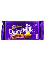 Шоколад Cadbury Whole Nut плитка 200 г