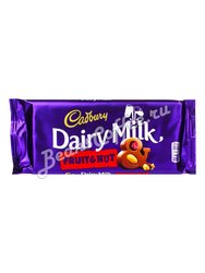 Шоколад Cadbury Fruitamp & Nut плитка 110 г