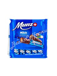 Munz Батончики из молочного шоколада с начинкой из пралине 23г х 5шт (Синий) 115 г