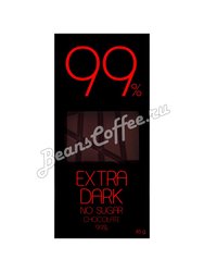 Шоколад горький Shokobox - Extra Dark 99% без сахара 45 г
