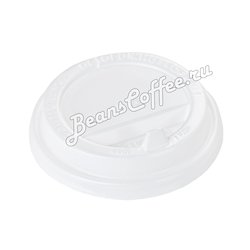 Крышка для бумажных стаканов Papperskopp с клапаном 90 мм (Белая)