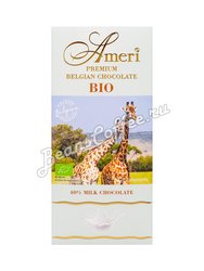 Ameri BIO Молочный шоколад 40% плитка 100 г