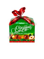Шоколадные конфеты Magnat X-mas Holly Choco Nut с ореховой начинкой 40 г