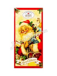 Шоколадная плитка Heidel Chocolate Greetings Шоколад молочный 100 г (Дед мороз)