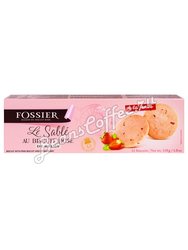 Fossier Печенье бисквит с клубникой 110 гр