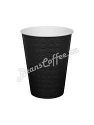 Стакан бумажный D.R.V. Coffee Touch 300 мл Черный (50 шт)