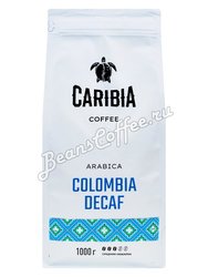 Кофе Caribia Colombia Decaf в зернах 1 кг