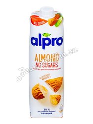 Alpro Напиток соевый со вкусом Миндаля без сахара 1 л