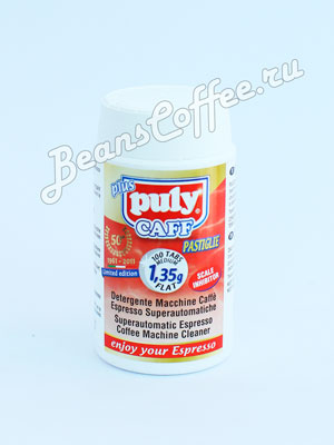 Средство для чистки суперавтоматических кофе-машин эспрессо, а также капсульных и чалдовых PULY CAFF Plus  Tabs NSF, таблетки, 100 шт.х 1,35 гр 