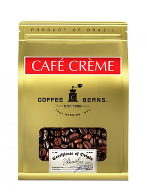 Cafe Creme в зернах Brazil 250 гр