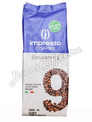 Кофе Impresto в зернах Bossanova 250 гр