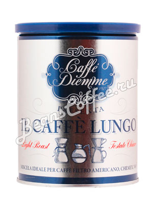 Кофе Diemme молотый Blens Coffee Blue Lungo 250 гр ж/б