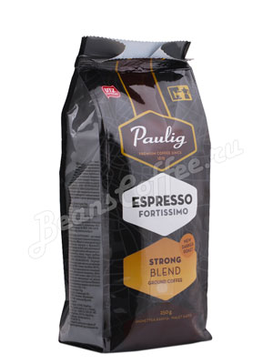 Кофе Paulig Espresso Fortissimo молотый 250 г