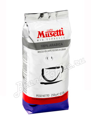 Кофе Musetti в зернах 100% Arabica