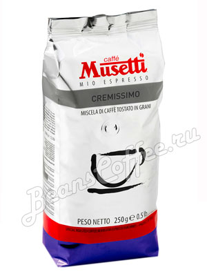 Кофе Musetti в зернах Cremissimo