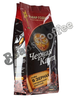 Кофе Черная Карта в зернах 1 кг