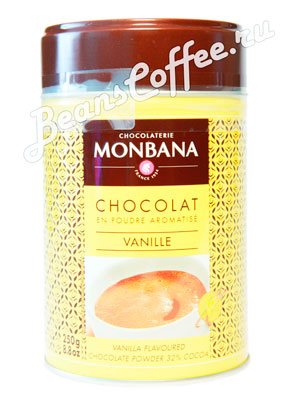 Горячий шоколад Monbana Ваниль 250 гр