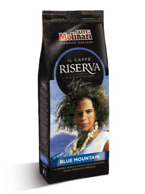 Кофе Molinari в зернах Jamaica Blue Mountain 250 гр 
