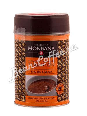 Горячий шоколад Monbana Чайный салон 250 гр ж.б.