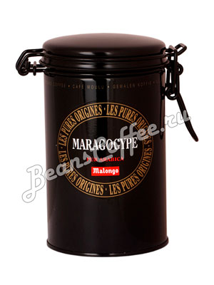 Кофе Malongo молотый Maragogype  250 гр (ж.б.)