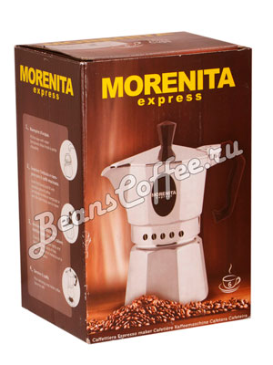 Гейзерная кофеварка Bialetti Morenita на 6 порции 240 мл