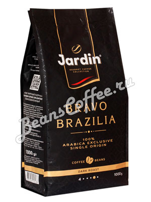 Кофе Jardin в зернах Bravo Brazilia 1 кг