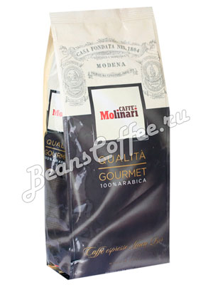 Кофе Molinari в зернах Gourmet 1кг