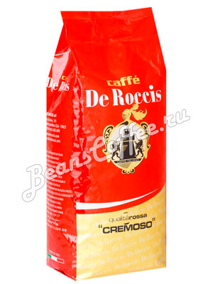 Кофе De Roccis Rossa в зернах 1 кг