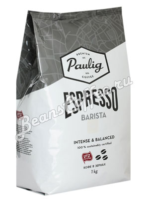 Кофе Paulig (Паулиг) Espresso Barista в зёрнах 1кг