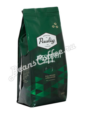 Кофе Paulig Presidentti Original в зёрнах 250 г