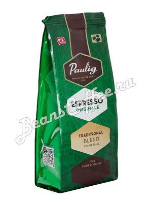 Кофе Paulig Espresso Originale в зёрнах 250 г