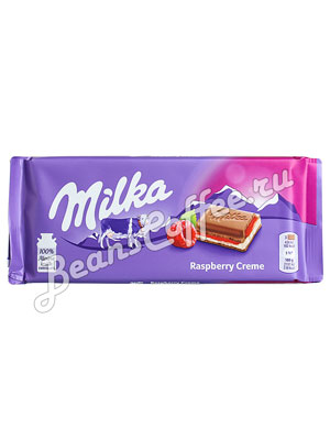 Шоколад Milka Raspberry Cream 100 гр